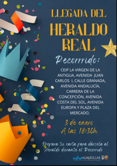 Llegada del Heraldo Real